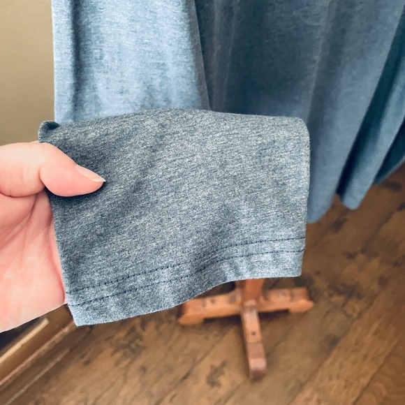 NWOT Adidas Golf men’s long sleeve tee soft lightweight XL blue white - Picture 6 of 8